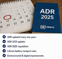 Επικαιροποιήσεις κανονισμών ADR και αναθεωρήσεις νομοθεσίας για μεταφορά επικίνδυνων εμπορευμάτων στην Ευρώπη