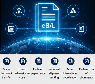 Σύγχρονα ψηφιακά συστήματα logistics που χρησιμοποιούν ηλεκτρονικές Φορτωτικές στη διεθνή ναυτιλία