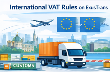 Ευρωπαϊκές και διεθνείς διαδρομές logistics με κανονισμούς ΦΠΑ και συμμόρφωση σε διασυνοριακές μεταφορές
