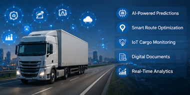 Τεχνολογίες logistics του μέλλοντος με παρακολούθηση αποστολών με AI, έξυπνα συστήματα μεταφορών και αυτοματοποιημένη ορατότητα παράδοσης