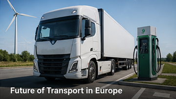 Ηλεκτρικά φορτηγά, πράσινα logistics στην Ευρώπη, βιώσιμες μεταφορές, μέλλον, έξυπνη τεχνολογία logistics