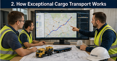 Σχεδιασμός logistics εξαιρετικού φορτίου και επιχειρήσεις μεταφοράς υπερμεγεθών φορτίων