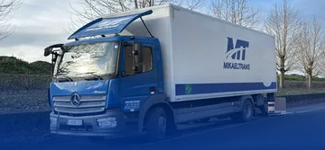 Μεταφορέας Φορτηγό Mercedes Atego σε Gent Βέλγιο