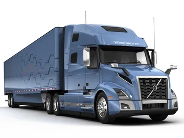 Μεταφορέας Ημιρυμουλκούμενο Volvo VNL σε Berlin Γερμανία